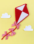 Stitch Style SS051B Kite Ornaments - Red