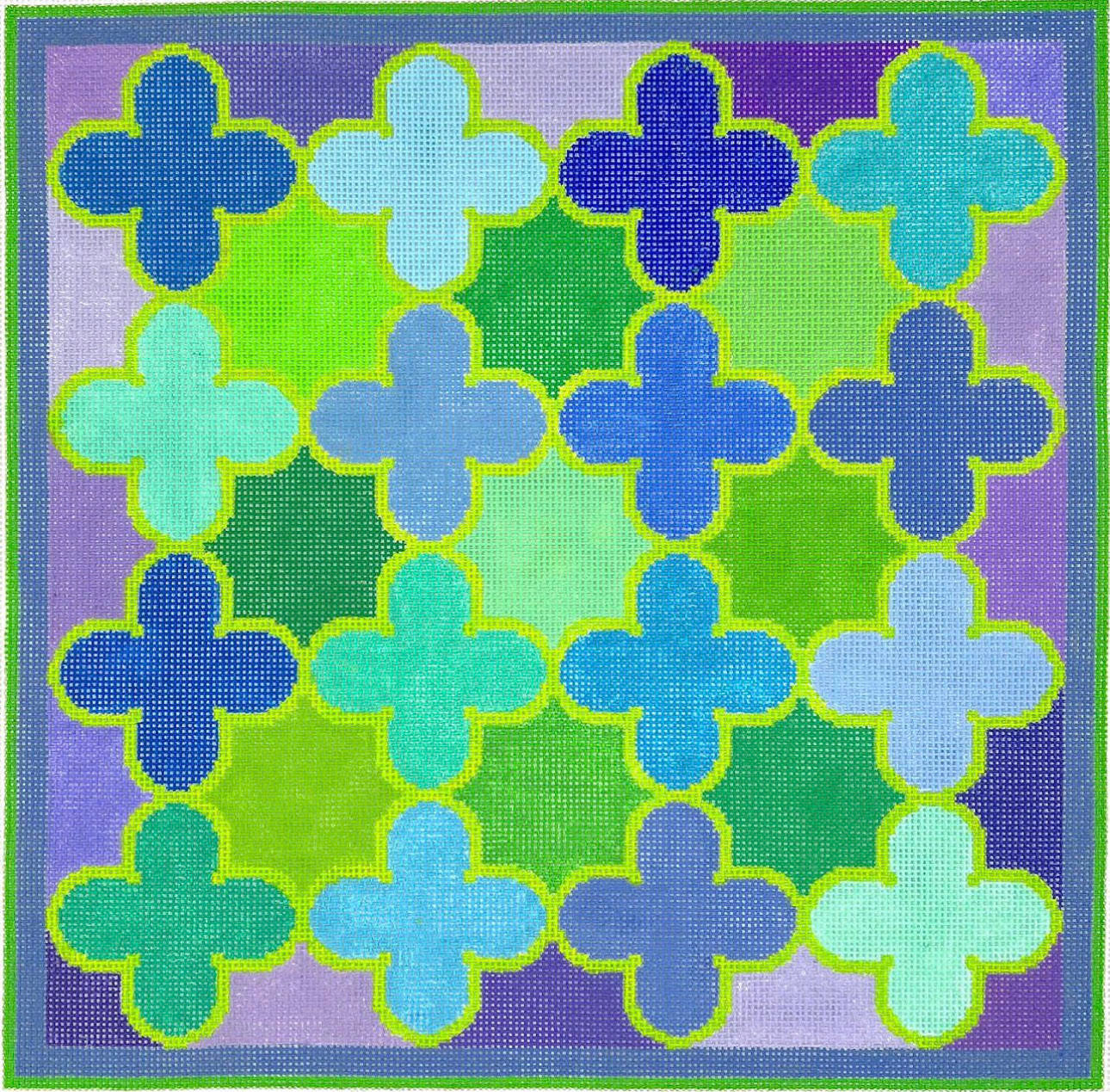 Kate Dickerson PL-09 Moroccan Quatrefoil tiles