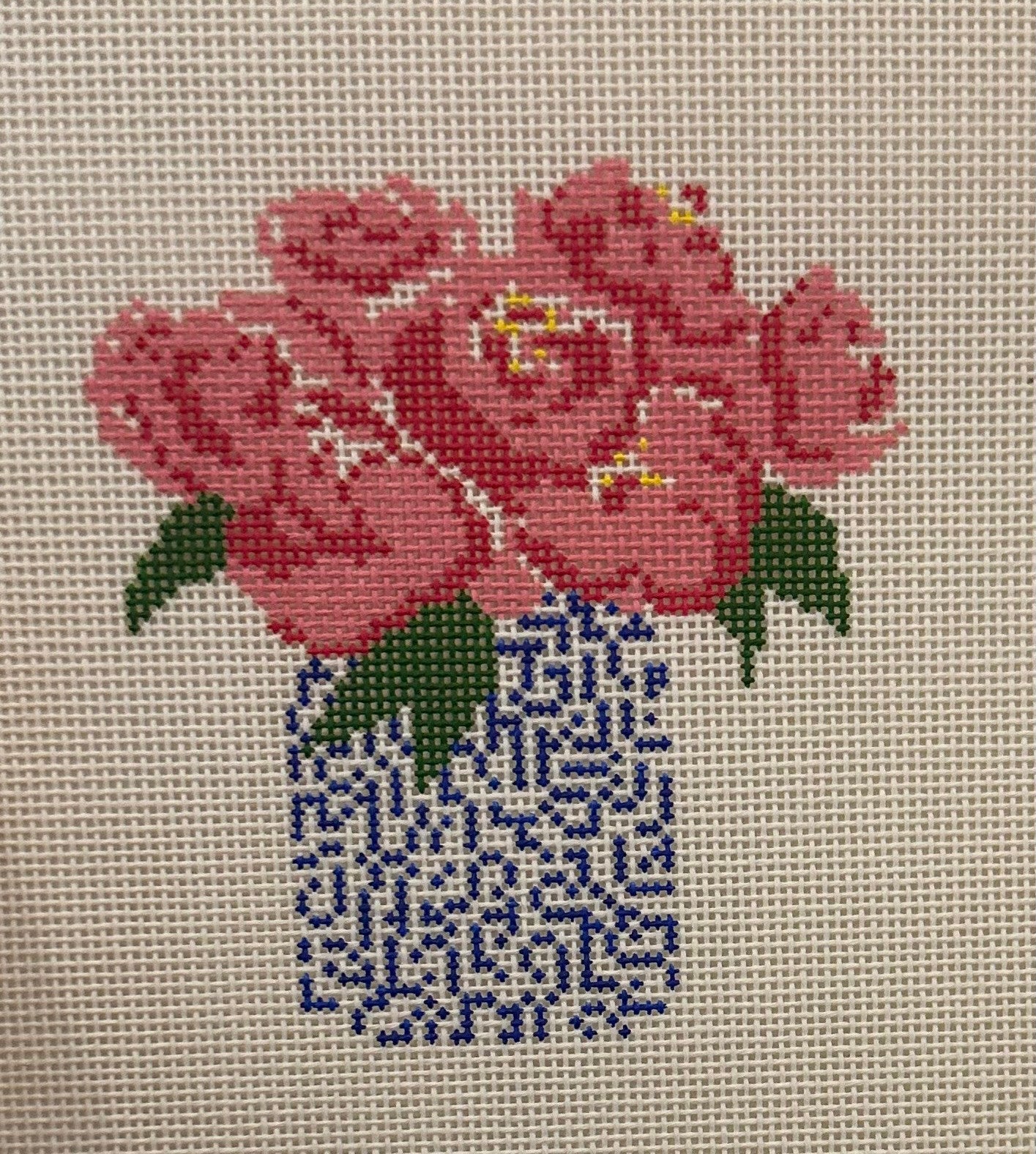 Alice and Blue AB-79 Pink Peonies – Stitch by Stitch