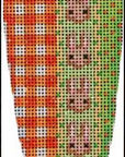 Associated Talents EM-147 Gingham/Bunnies/Dots Carrot