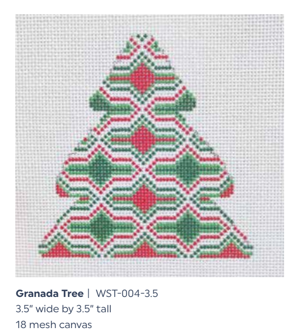 Wipstitch WST-004-3.5 Granada Tree