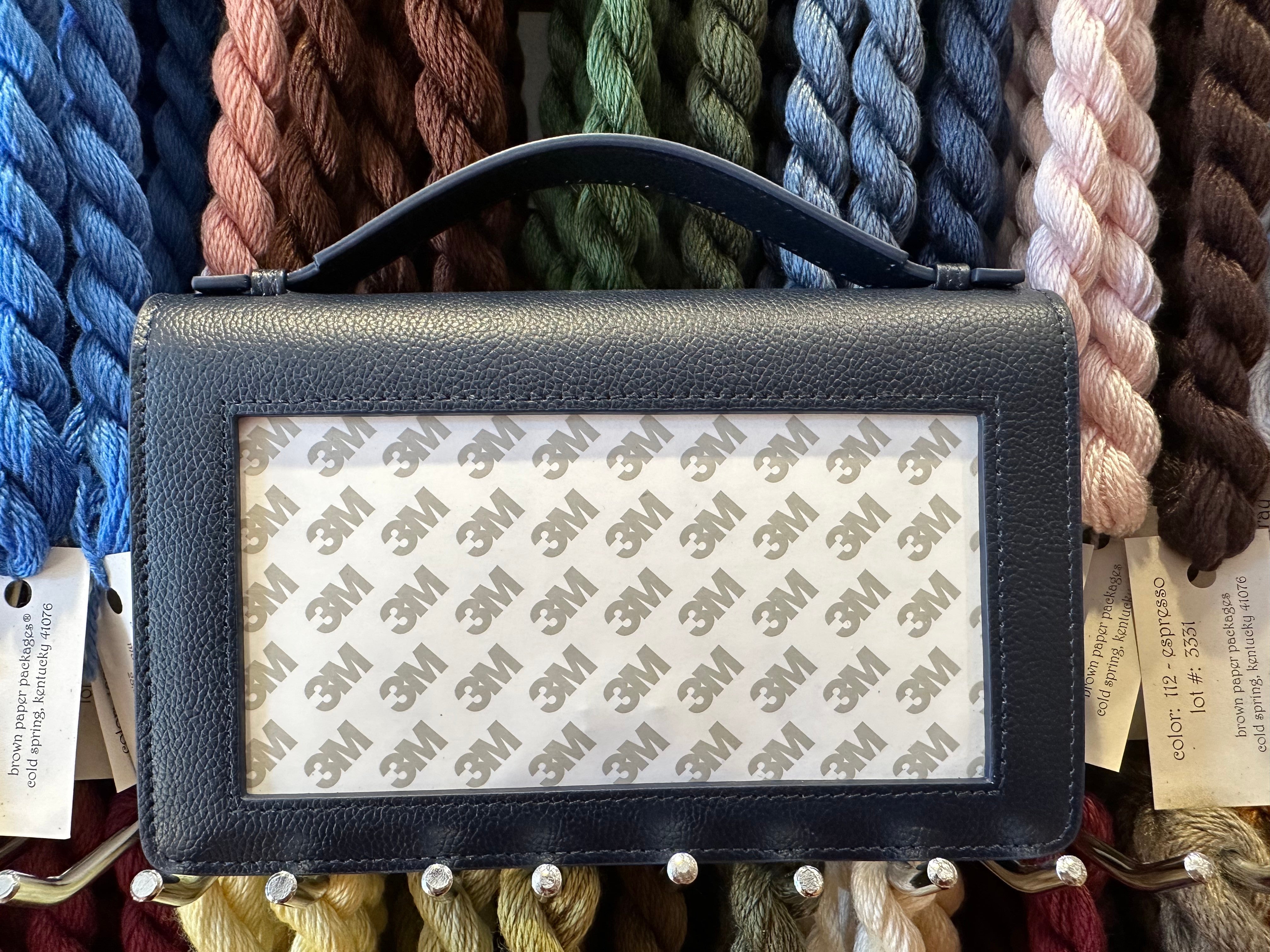 Rachel Barri Everyday Clutch -Navy – Stitch by Stitch
