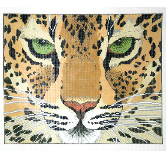 Lee P947-W Leopard Face Pillow