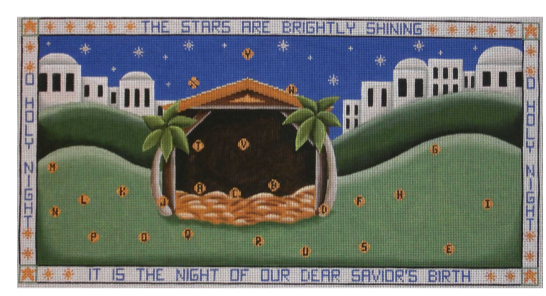 Rebecca Wood Nativity Advent Calendar - Compete Set