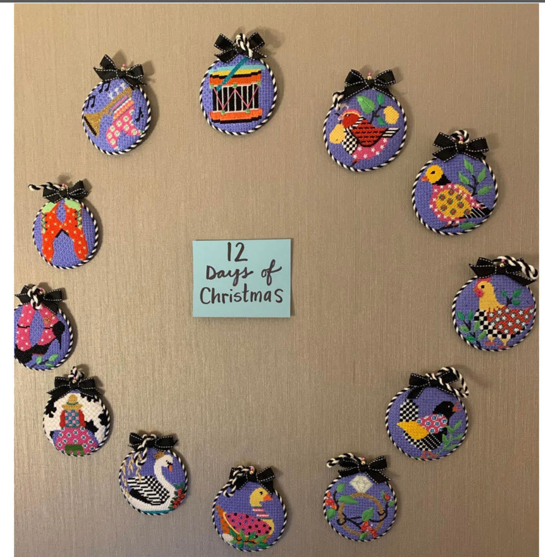 VNG Designs 12 Days of Christmas 13 mesh (S/G Available) Stitch by Stitch