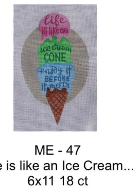 Madeleine Elizabeth Life is Like and Ice Cream Cone