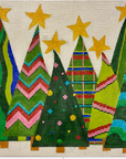 Alice Peterson AP 4254 Crazy Christmas Trees II 13 mesh