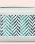 Initial K IKS-1072A MINI HERRINGBONE - TURQUOISE