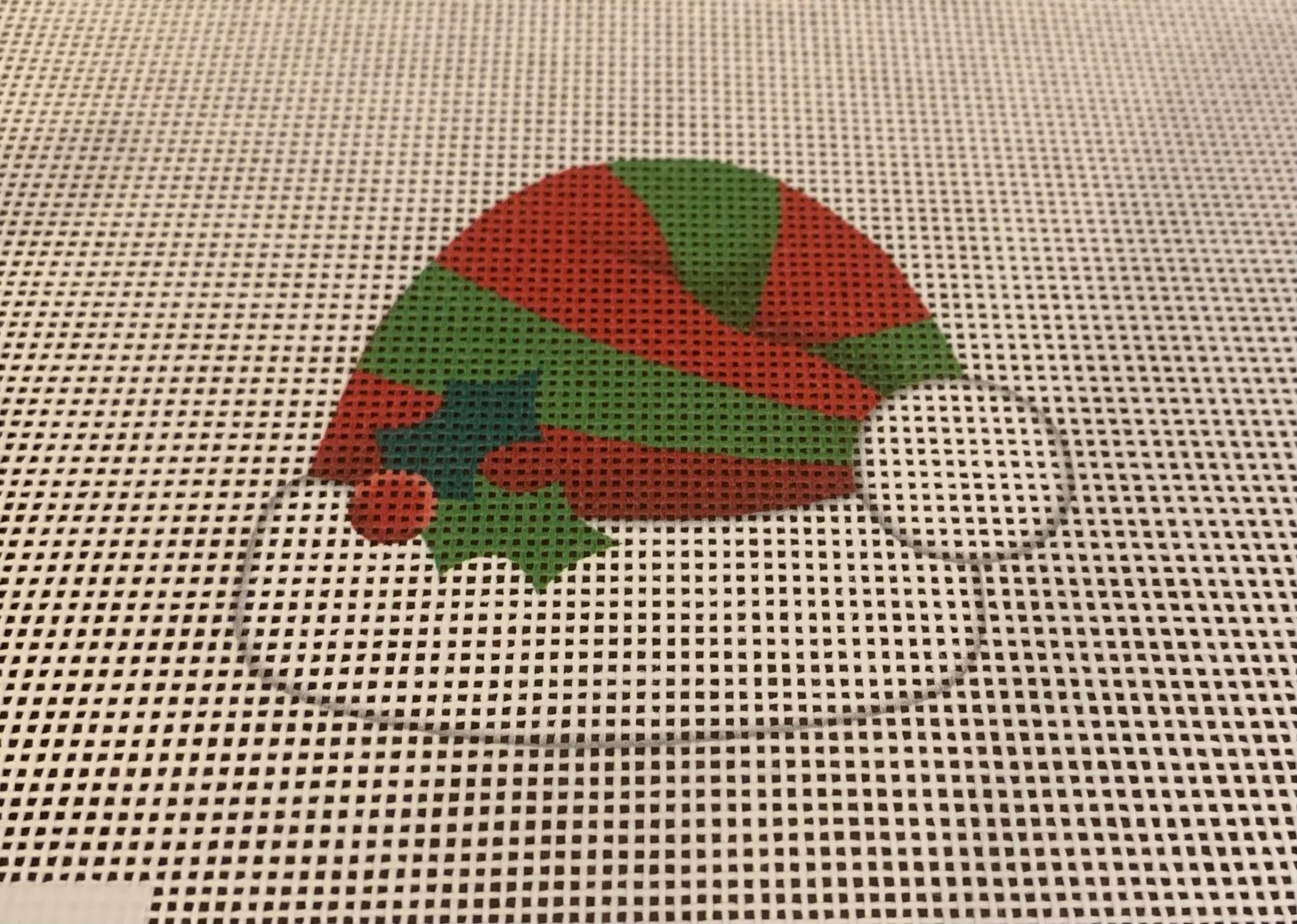 Pepperberry striped Santa hat  HA06- Personalized
