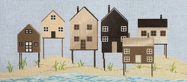 A Stitch In Time ASIT 398 Stitck Houses