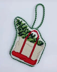 Wheelhaus Needlepoint WN-CBT4 Christmas Tree Canvas Boat Tote