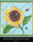Kate Dickerson SER PL-05 Sunflower & Bees