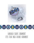 Starke Art SA XO-74 Hanukkah Shaped Band