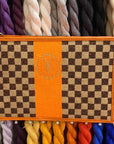 Kimberly Ann SF-06A Louis Squares Orange Small Flat - 13 mesh