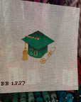 Burnett and Bradley BB1337 Green Graduation Cap