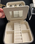 Rachel Barri 5" Boxes White Leather (Fits 4x4" Insert)