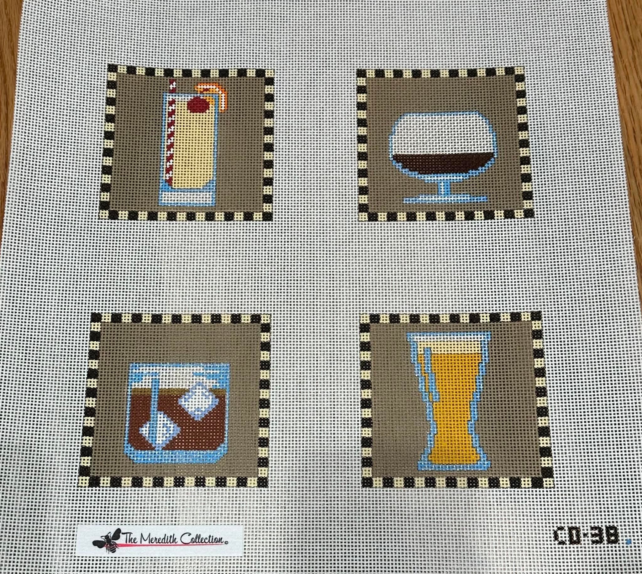 Meredith Collection CO-38 At the Bar Coasters