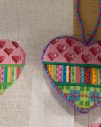 Associated Talents HE807 Hearts/Stripes/Plaid Heart