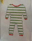 Stitch Style PSP001B For Pete's Sake Pottery - Green Jammies