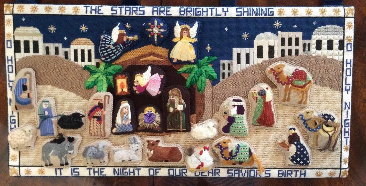 Rebecca Wood Nativity Advent Calendar - Compete Set