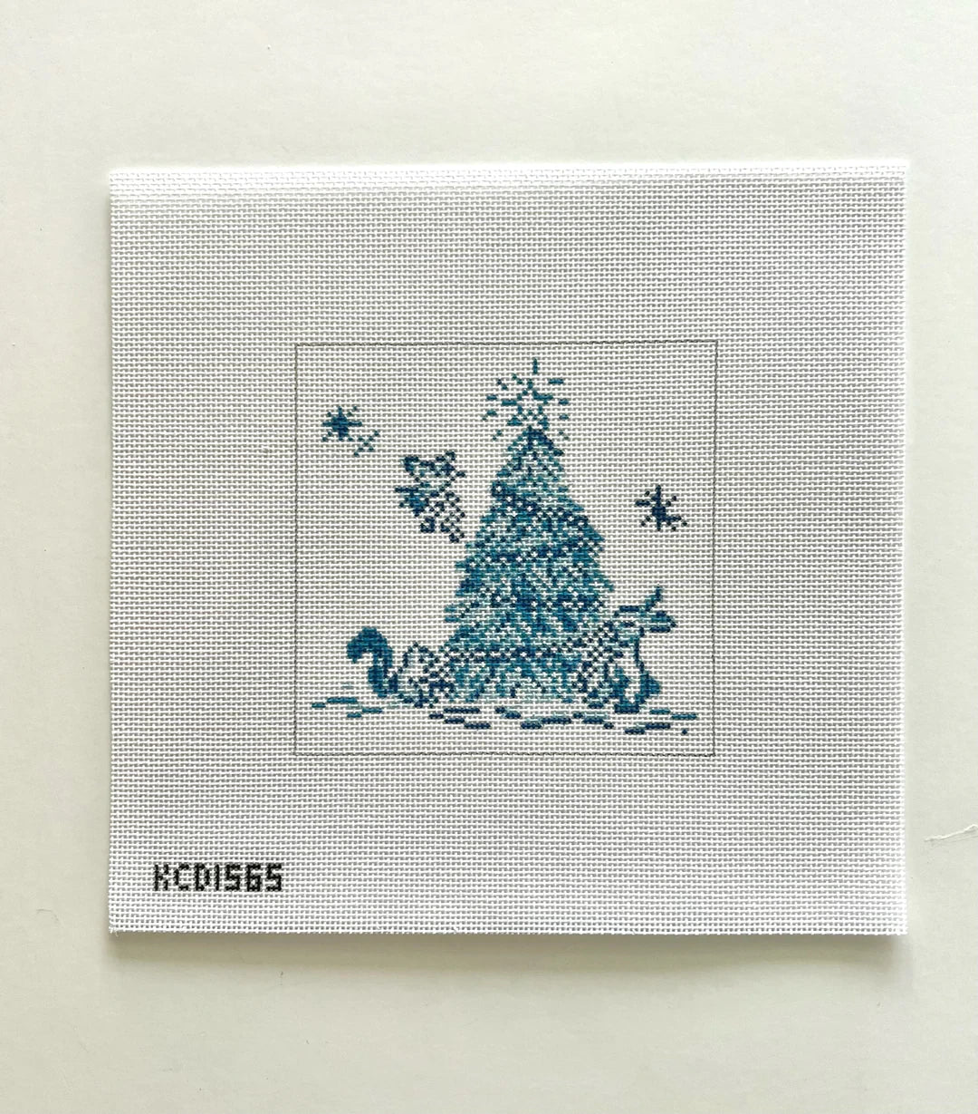 KCN Designs KCD1565 Blue Tree Square
