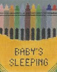 Winnetka Stitchery Baby Sleeping Crayons