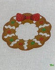 The Collection SB-200F Gingerbread Wreath
