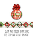 Starke Art SA XO-81 Santa & Friends Shaped Band