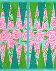 Kate Dickerson BGB-03/ACCB-03 Lilly Inspired Roses Backgammon Set