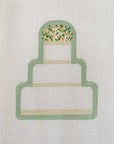 Plum Designs JCB Stitches Wedding Cake  JCB-05 Green Border