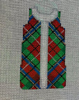 Two Sisters MS99 Tartan Plaid Mini Shift