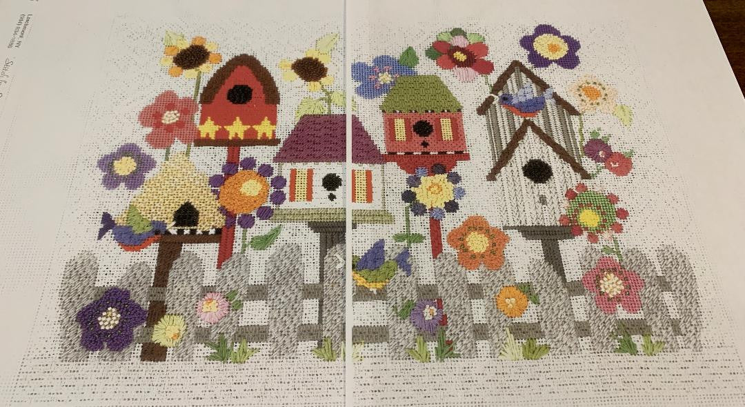 ND 333 Deeva's Birdhouse Garden