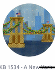 Kirk and Bradley KB1534 NY Holiday Brooklyn Bridge