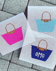 Olivia Grace Needlepoint OG-21A Longchamp Bag Black
