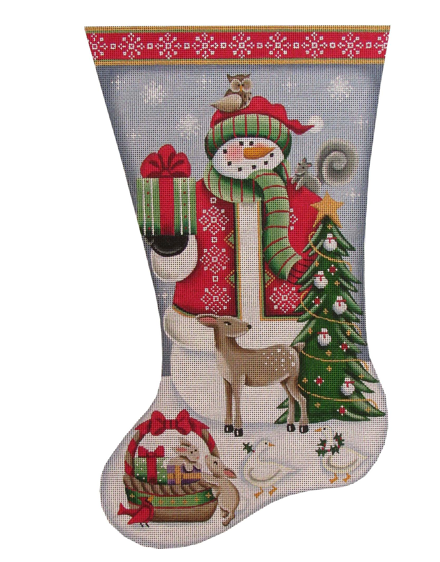 Rebecca Wood 1502a Forest Friends Santa