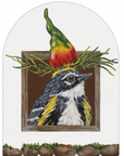Melissa Shirley VS408B Pepper Party Window Yellow Wing