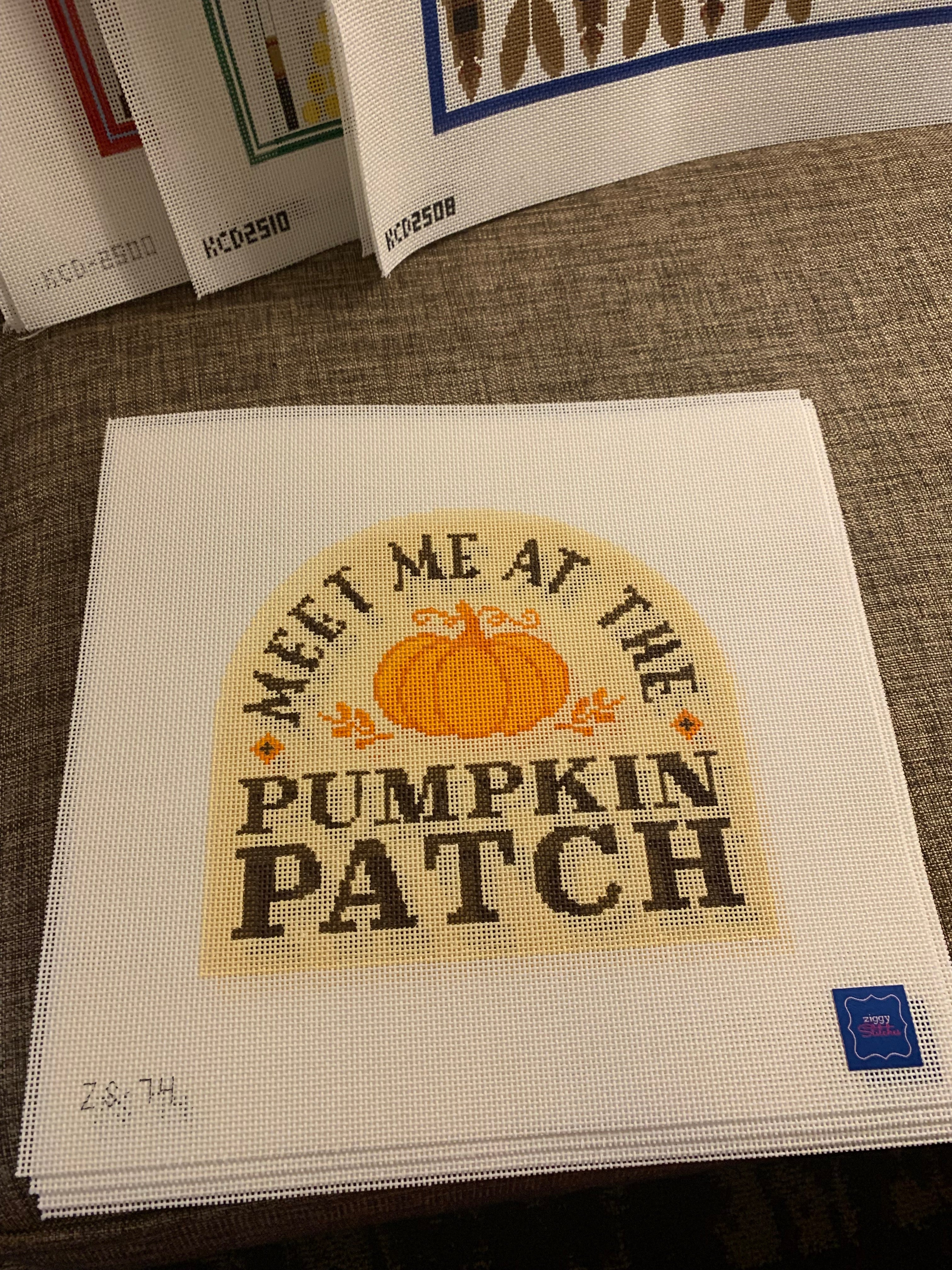 Ziggy Stitches Meet Me at the Pumpkin Patch