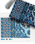 Jeni Sandberg JS-200B Holbein Clutch - Blue