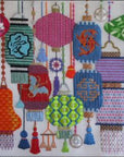 JP Needlepoint O 110 Chinese Lanterns