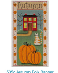 Rebecca Wood 535c Autumn Folk Banner
