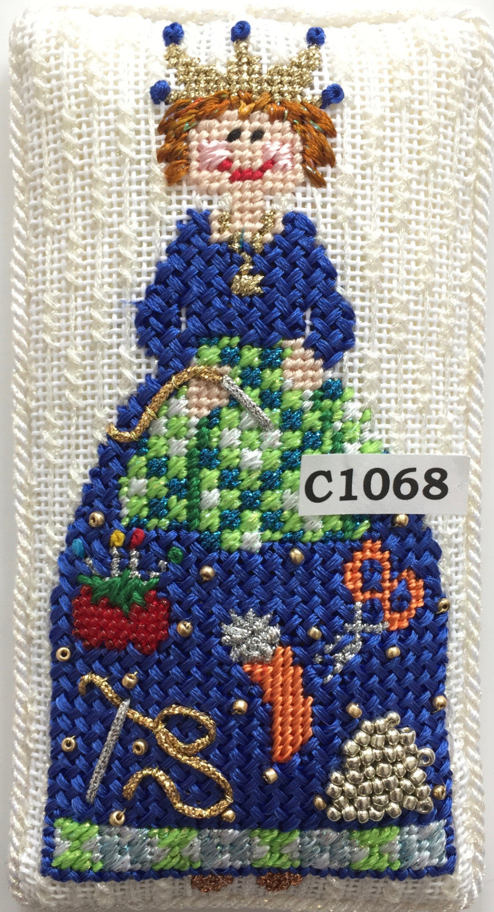 Princess and Me C1069 NEEDLEPOINT QUEEN
