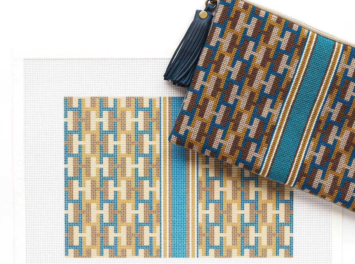 Jeni Sandberg JSH3A H Clutch Stitch by Stitch