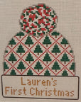 Lauren Bloch H-53 Beanie - Christmas Trees