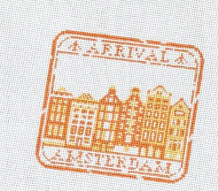 Audrey Wu Passport Stamp - Amsterdam