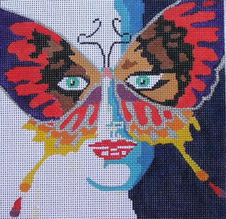 Julia's Needleworks GK460 Butterly Lady