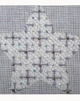 Whimsy & Grace Wg11822 6" Star of Wonder - Silver with Gusset & Crystals