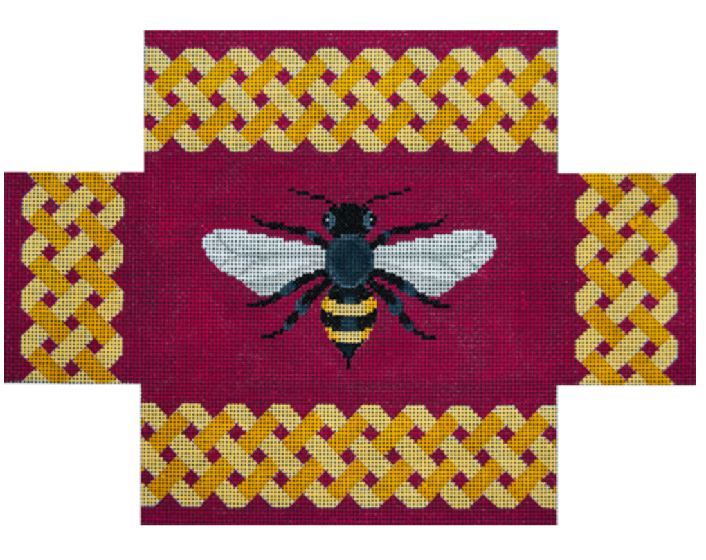 JP Needlepoint BC-062 Don&#39;t Worry Bee Happy Brick Cover