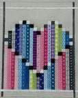 Sew Much Fun Small Striped Heart