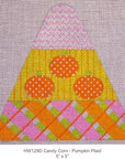 Eye Candy HW129D Pumpkin Plaid Candy Corn