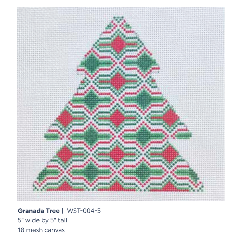 Wipstitch WST-004-5 Granada Tree